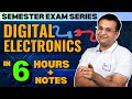 Complete de digital electronics in one shot  semester exam  hindi