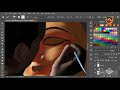 Digital painting  artist painting maa durga sculpture  adobe photoshop