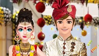 Indian Bride & Groom Spa Makeup & Dress up | Beauty Makeup Game screenshot 5