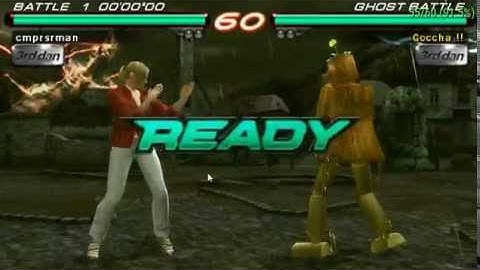 PPSSPP v1.0.1-2768-gd8b43dd for Windows 32 Bit. Nina vs Mokujin (Ghost Battle)