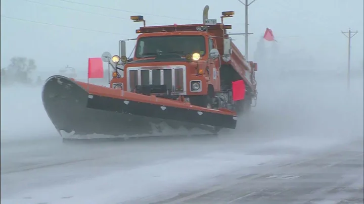 On the Job with Julie Hudson, a MnDOT snowplow ope...