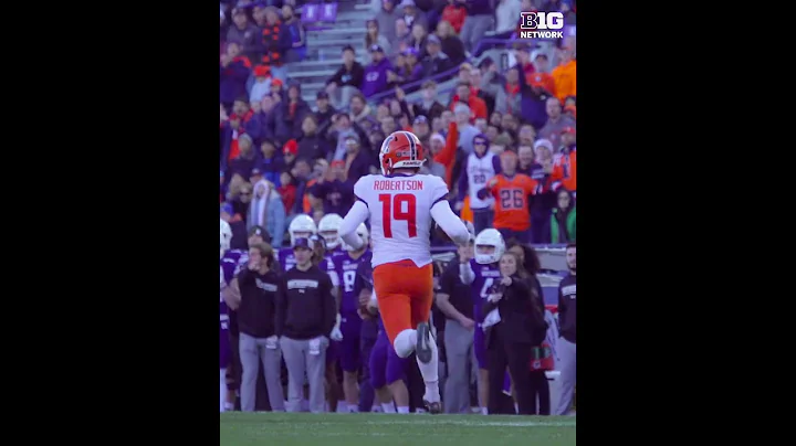 Illinois Football | Hugh Robertson Fake Punt vs. N...