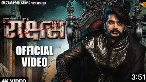 GULZAAR CHHANIWALA - Raakshas(OFficial Video ) | New Haryanvi Song 2025