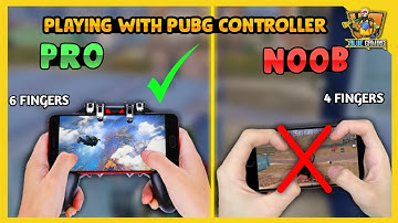 PUBG JOYSTICK CONTROLLER [ AK 66 ] 6 Fingers | PUBG MOBILE | iPad Air 4 GIVEAWAY | Blue Gaming Zone