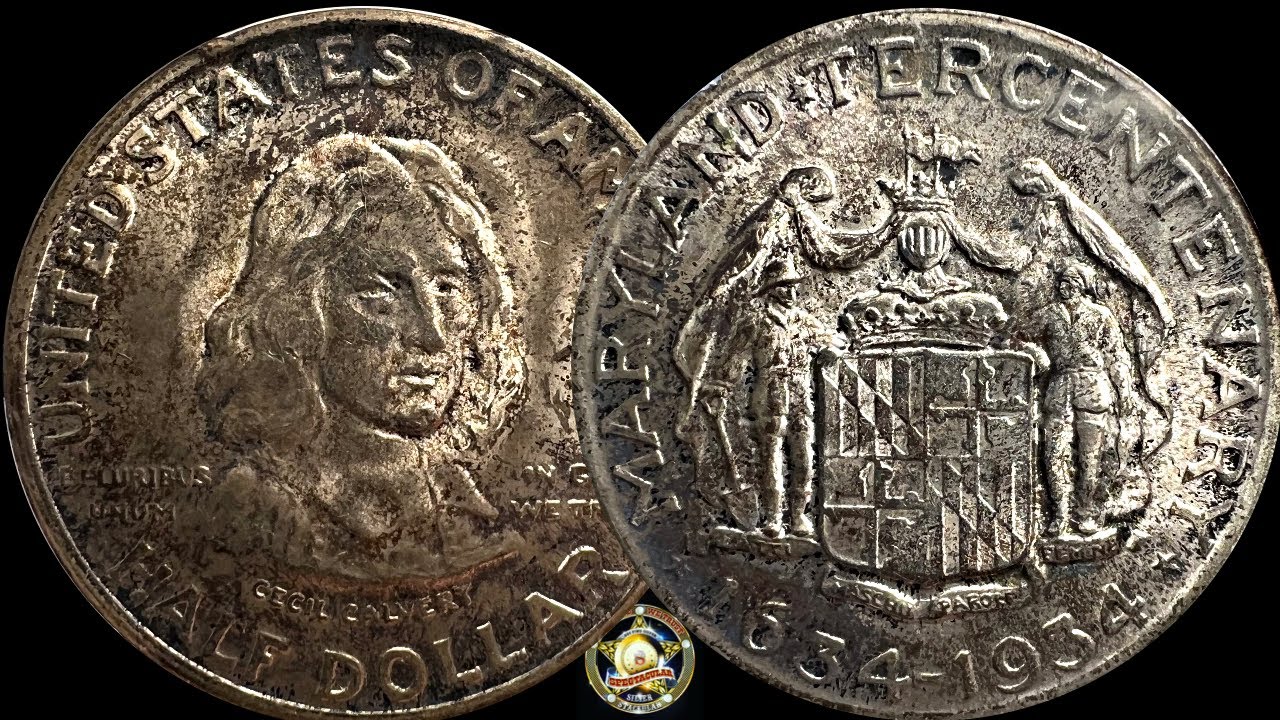 The Maryland Tercentenary Half-Dollar - A Classic Coin Journey