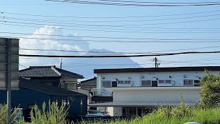桜島噴火待ち🌋🏔️🌋俺がいる間は震災、天災は起きません