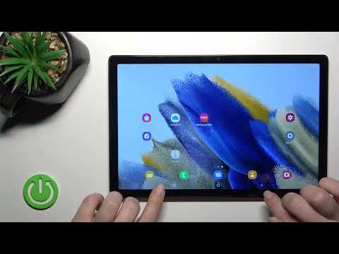 How to Customize Quick Launch on Samsung Galaxy Tab A8 2021 | Double Tap Power Key Function