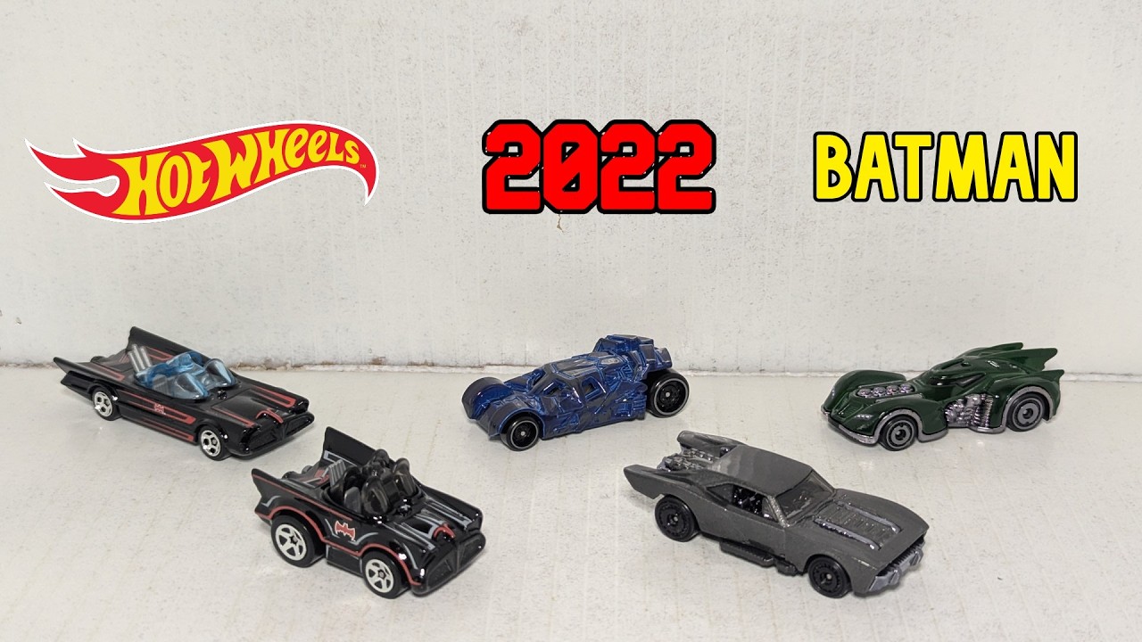 2022 Hot Wheels Mainline Batman Series Unboxing And Review - YouTube