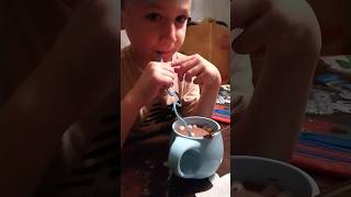 chocolate challenge 🍫 #challenge #chocoate #hotchocolatedrink like #likes #views #viralshort