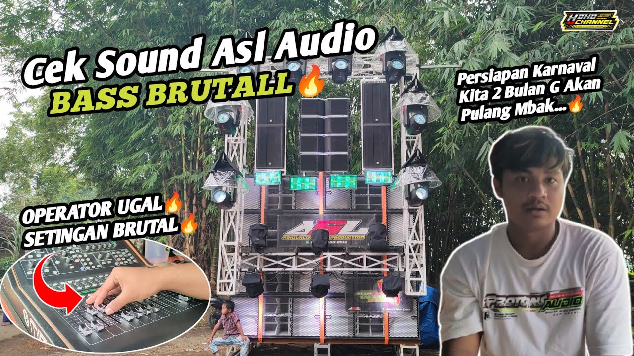 CEK SOUND ASL AUDIO 🔥 MODE BRUTAL OPERATOR UGAL