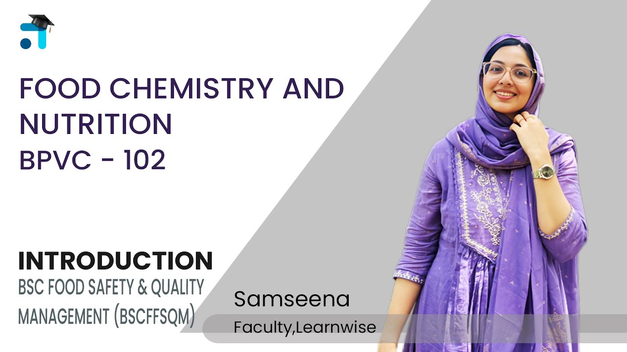 Introduction | Food Chemistry and Nutrition | BPVC 102 | Kerala's No.1 IGNOU Coaching Platform