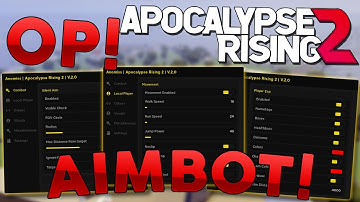 [NEW!] APOCALYPSE RISING 2 Script Hack GUI | AIMBOT + ESP NOCLIP & MORE [ROBLOX] *PASTEBIN 2023*