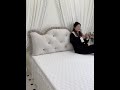 Softness You Need#headboard #bed #backrest #bedroomdecor #home #homedecor #bedroomideas #pillow