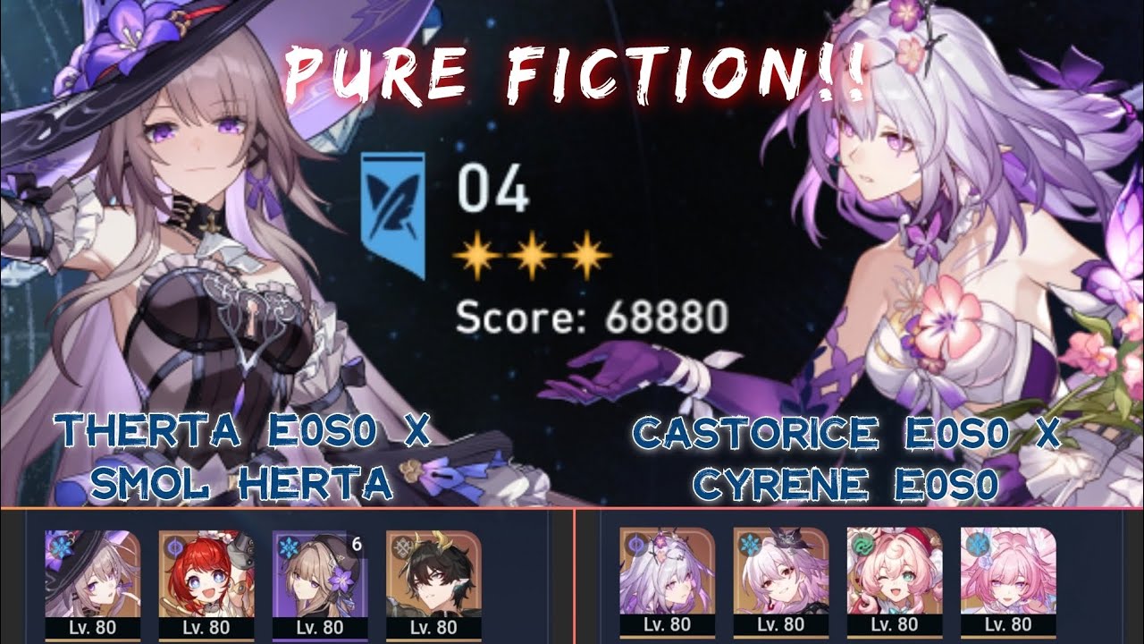 Pure Fiction LYGUS FULL STARS Run!! | F2P Honkai Star Rail Gameplay | HSR on Mobile