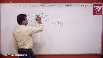Theory Of Computation Lecture 3, Regular Expressions for a given Finite  Automata by Prasad Sir