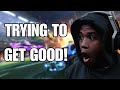 TRYING TO GET GOOD! ROCKET LEAGUE