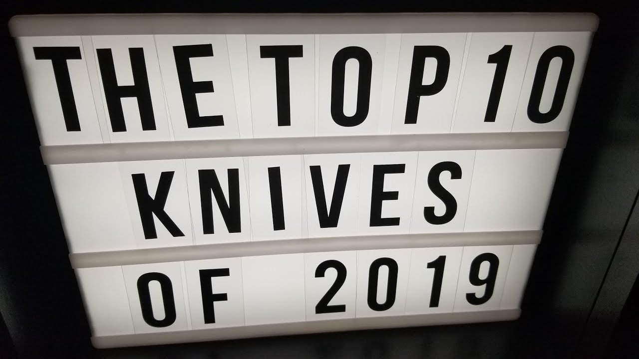 The Top 10 Knives of 2019