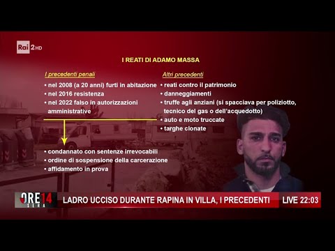 Video Varese, aggredito in casa si difende dai rapinatori. Muore un ladro - Ore 14 Sera 15/01/2026