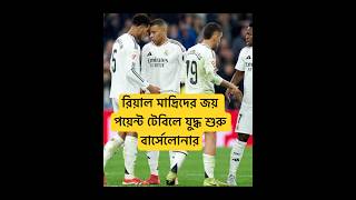 লা লিগাই রিয়াল মাদ্রিদের জয় পেল 😊❤️#football #laliga #fifa #bangladesh #shorts #rialmadrid #viral