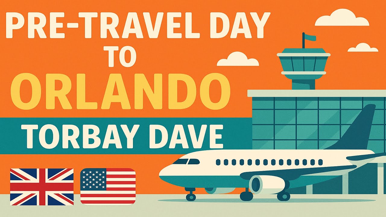 The Adventure Starts Here! Pre-Travel Vlog – Orlando Bound