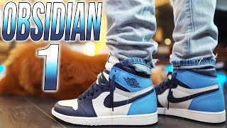 Jordan 1 obsidian on feet Clearance