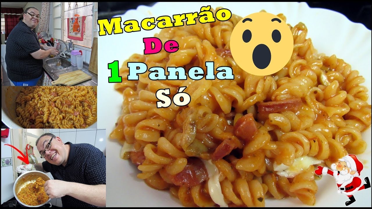MACARRÃO DE 1 PANELA SÓ RÁPIDO E FÁCIL/MARIDÃO NA COZINHA