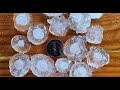 Грозы, сильные ливни и крупный град обрушились на Каширу #Kashira #thunderstorm #hailstorm