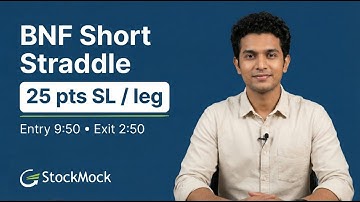 Backtesting Intraday BankNifty Short Straddle with 25pt Stop Loss