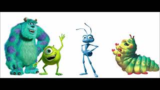 Mike And Sulley Meet Flik And Heimlich For -Fr8Nh
