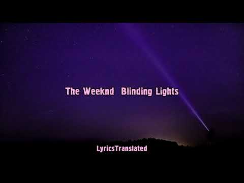 The Weeknd - Blinding Lights ( Lyrics, перевод песни )