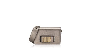 Christian Dior Metallic Calfskin Diorevolution Flap Bag D