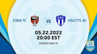 2022 Flow Concacaf Caribbean Club Championship Cibao Fc Vs Violette Ac