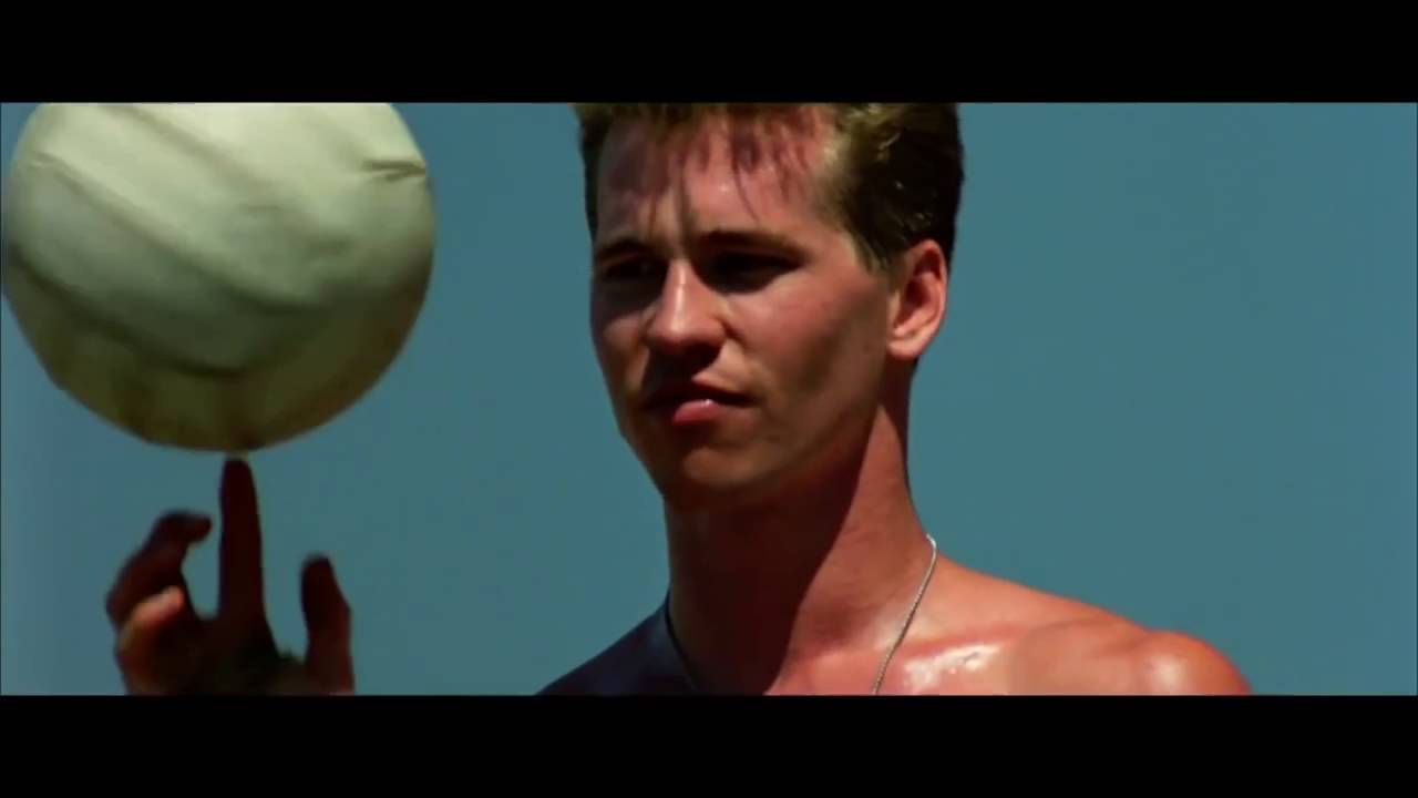 Top Gun Volley Ball scene without music YouTube