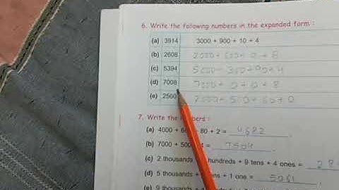 Class 3 ,Ch-1 Numbers beyond 999 (ex-1B) part 2