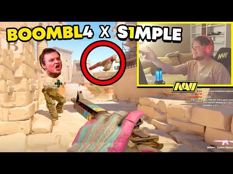 S1MPLE TROLLING BOOMBL4 ON FPL!! (ENG SUBS) | CS2 FACEIT