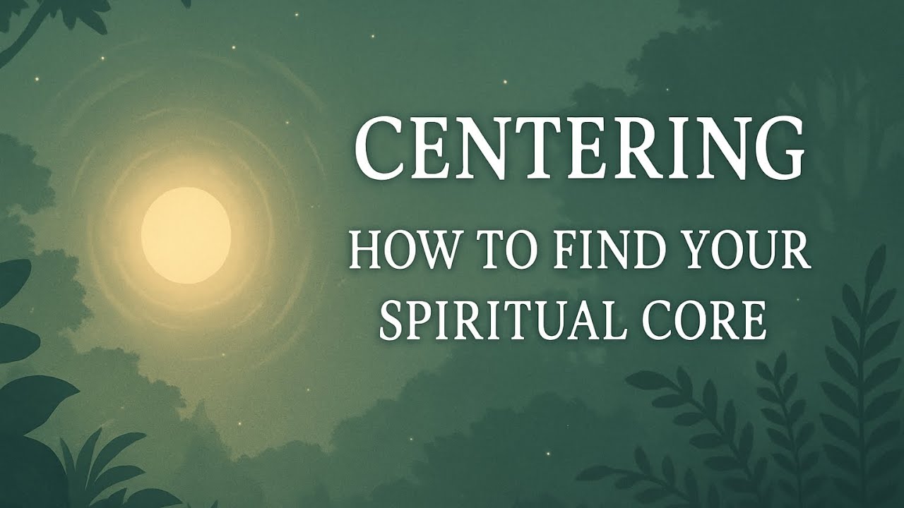 Centering – How to Find Your Spiritual Core