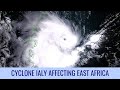 Cyclone Ialy arriving in Tanzania and Kenya