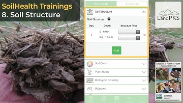 SoilHealth Trainings 8: Soil Structure
