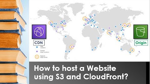 How to host a Website using AWS S3 and AWS CloudFront?