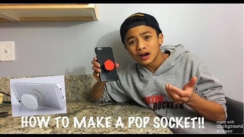 DIY POPSOCKET!! HOW TO MAKE A POP SOCKET (REALLY EASY)