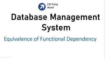 DBMS | Equivalence of two sets of functional dependencies | GATE CS| NTA NET CS| HTET CS| PGT CS