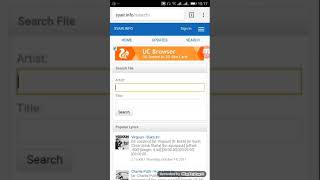How to add lyrics to your songs [Android] (too easy) screenshot 4