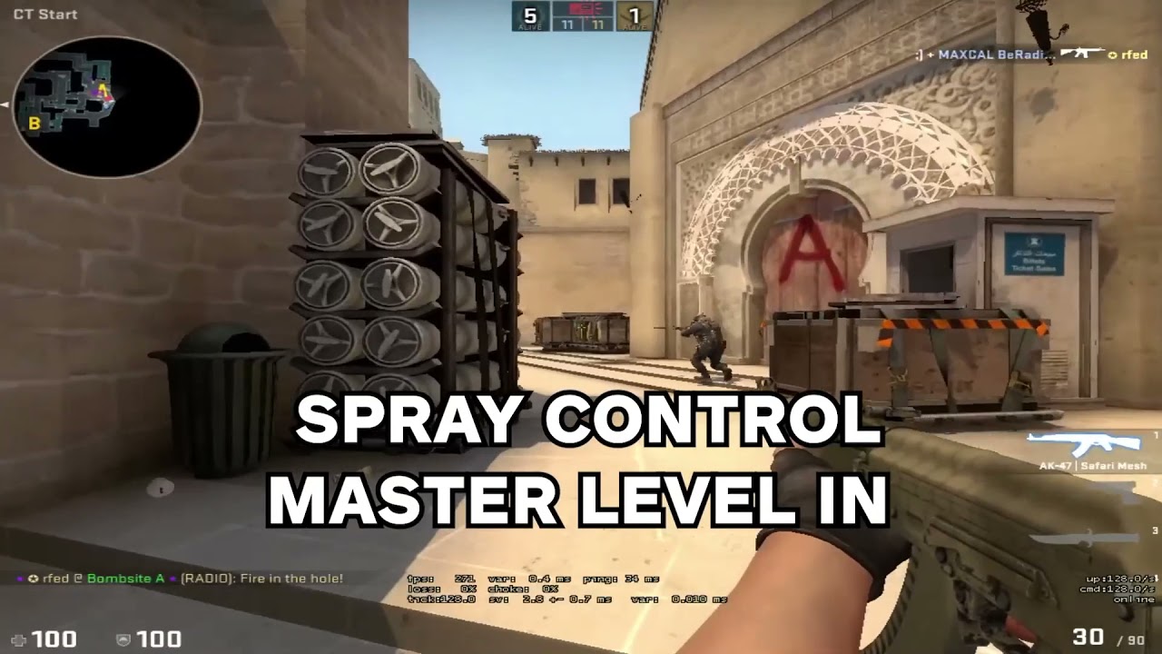 CSGO - Insane Spray Control by PLOOBEH | Highlights