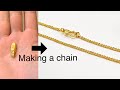 How a Chain is Made | How to Make a Chain | Gold Jewelry Making | How it's Made | 4K Video