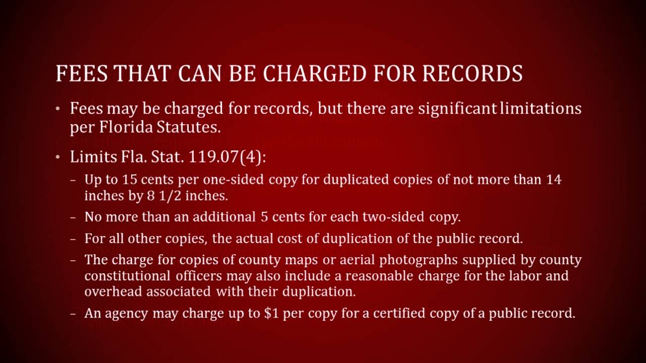 How To Make Florida Public Records Requests Under The Sunshine Law how-to-make-florida-public-records-requests-under-the-sunshine-law