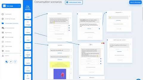 Botsurfer - How to set up Conversation scenarios (tutorial)