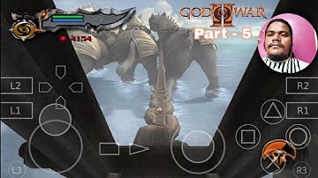God Of War 2 | Part - 5 | High Graphic | AetherSX2 PPSSPP/PS2 Mobile Game Play