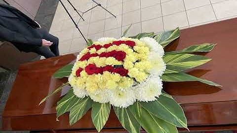 Hinh anh kham liem, di quan va hoa tang ong Giuse Tran Van Chuong