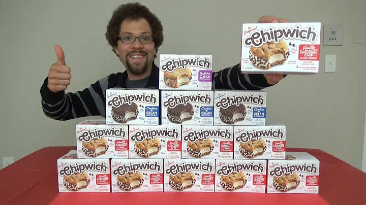 ¡Desafío Chipwich de 40 sándwiches y 12,000 calorías!