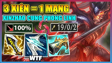 GANK LÀ BAY MÀU VỚI META " XINZHAO CUNG PHONG LINH " THÔNG NÁT ASS LÀ CÓ THẬT